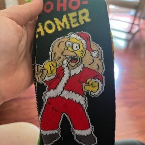 Santa Character Holiday Socks